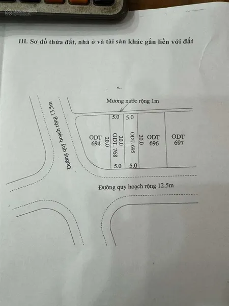 Nhà đất trần vương, chào bán lô đất trung tâm, phường hội an , dt 100 mv ngang 5m dài 20 m,