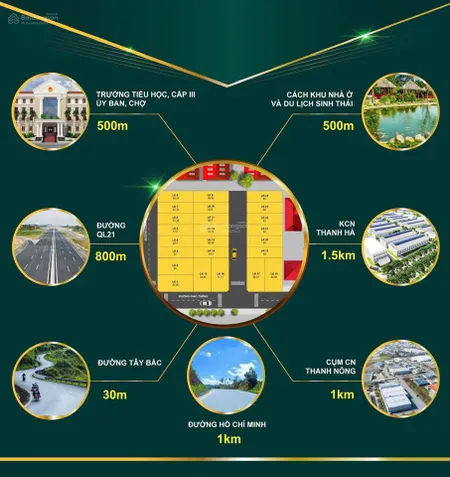 Đất nền ven hà nội, đẹp nhất ba hàng đồi