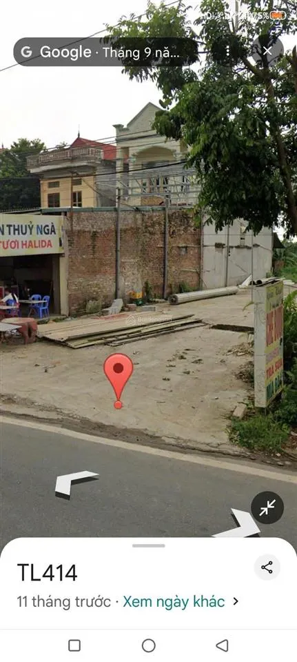 Lô đất mặt đường tl414 tại gò sống, suối hai, hà nội (xã tản lĩnh cũ) tiện chợ, trường, điểm xe bus