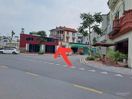 Bán lô đất 75m2 vuông vắn vị trí đẹp oto vào tận nơi phố vo trung. sổ chính chủ, giá 6.5 tỷ