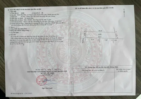 Bán 2 lô đất đẹp khu phú hữu gần vành đai 4 thanh lâm, mê linh ngõ ô tô từ 3,2 tỷ