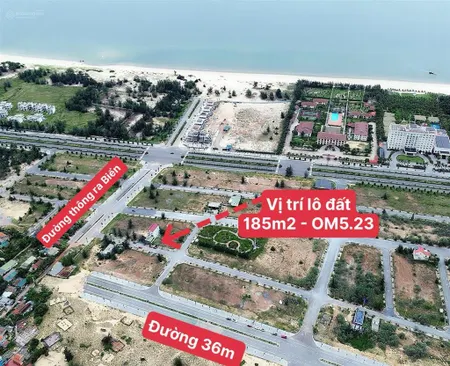 Bán đất nền 185m2 tại bảo ninh, 3,885 tỷ, đồng hới, quảng bình