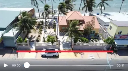 Bán 610m2 đất full thổ cư mặt biển nguyễn đình chiểu mũi né