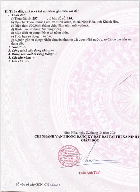 Đất full thổ cư