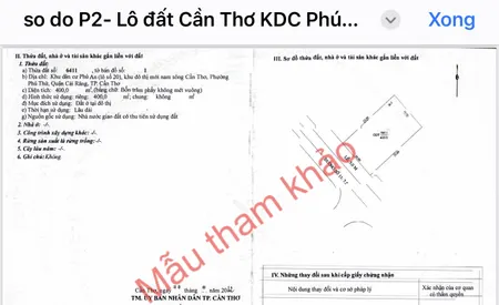 Bán đất BT Đường số 11 - KDC Phu An, 400m² ngang 16m giá 10 tỷ Phường Hưng Phú