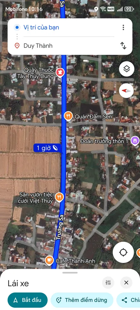cần bán lô mặt tiền đường trường sa duy thành duy xuyên