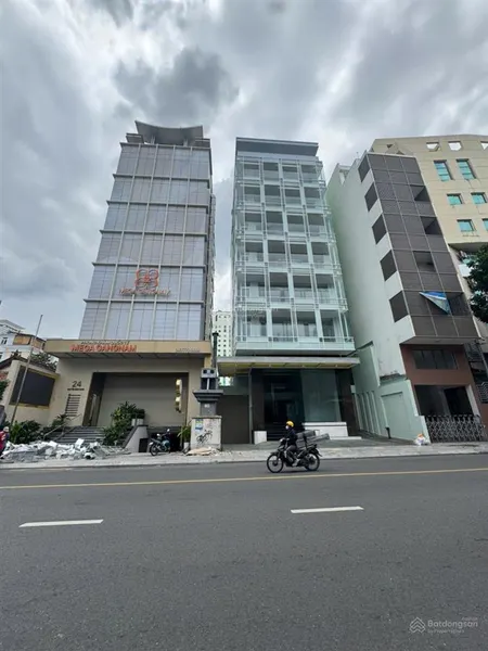 Giảm 14 tỷ siêu hiêm tòa nhà vp ngay hai bà trưng quận 3 hầm 6 tầng(9x17m)hdt 160 triệugiá 56ty