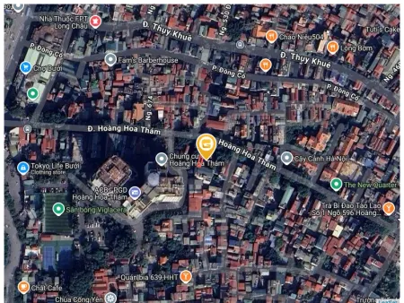 Bán nhà Mặt phố Hoàng Hoa Thám 45m² ngang 3.1m giá 18.5 tỷ Phường Ngọc Hà (LH: zalo 0862299066)