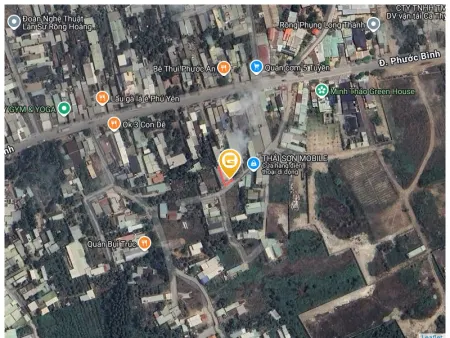 Bán đất 222m² ngang 9.9m giá 2 tỷ Xã Phước Thái