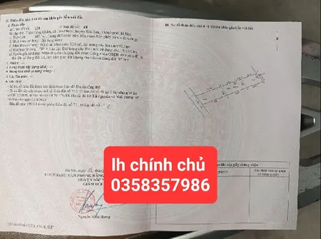 Bán đất 147.5m² ngang 5.1m giá 2.8 tỷ Xã Sóc Sơn