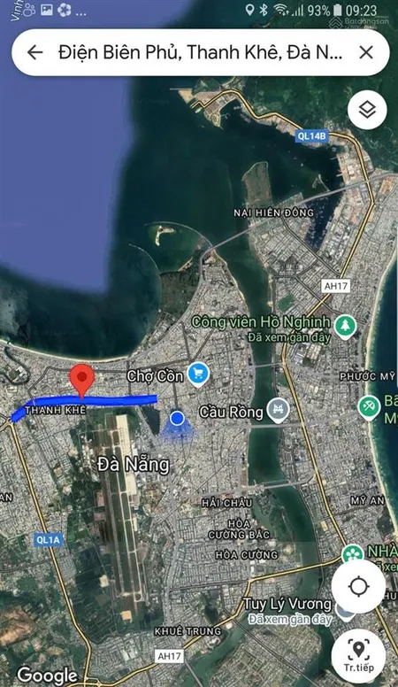 Giảm 3 tỷ! bán đất 180m2 44,75 tỷ mt điện biên phủ q. thanh khê