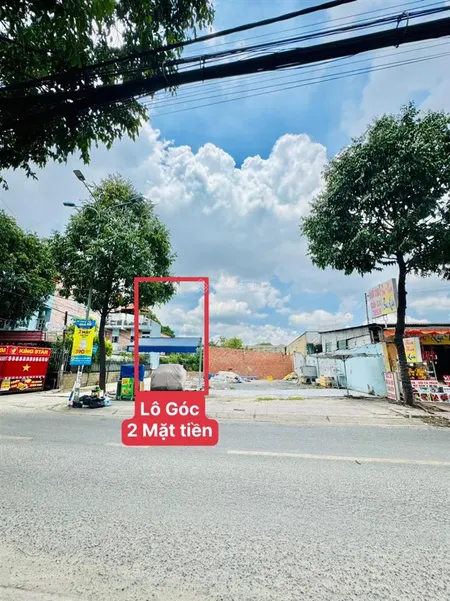 Bán lô góc 2 mặt tiền đường nguyễn thành phương, ngay cầu hiệp hoà, p. thống nhất, biên hoà