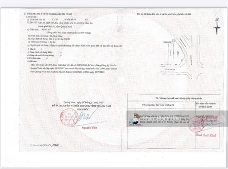 Chính chủ bán lô góc 3 mặt tiền độc nhất siêu vip cạnh sông, sát biển an bàng cẩm an, hội an