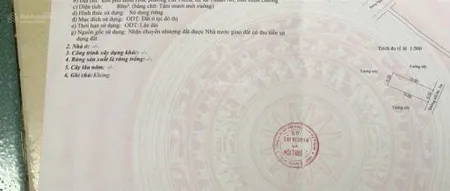 Bán nhà 1 lầu lái thiêu, ngay nguyễn văn tiết dt 80m (5x16) đường xe hơi, sổ riêng, giá mềm