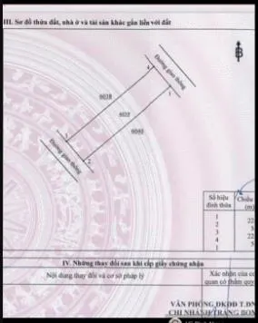 Bán đất tại trần vĩnh lộc, 1,05 tỷ, 112,5m2 lô 2 mặt tiền trước sau