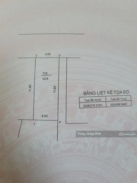 Chính chủ bán đất thường tín, 54m2, nhỉnh 2 tỷ, ngõ ô tô, thông, gần vành đai 4, đón đầu quy hoạch