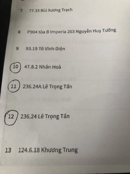 Bán đất 75.5m² Phường Thanh Xuân