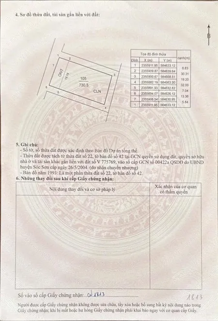 Tôi muốn bán 3 lô đất ở thôn thanh hà xã nam sơn huyện sóc sơn hà nội