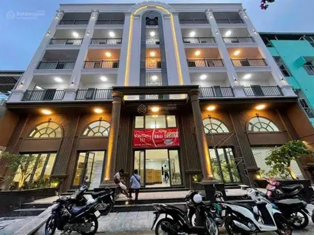 Bán chdv mt lê quang định, hầm 5 tầng 100 phòng cao cấp 10x48,6m thu nhập 450tr/tháng, giá 68 tỷ