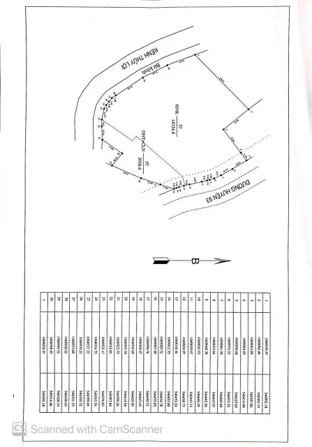 Bán đất 14724.1m² giá 14.72 tỷ Xã Thuận Hòa