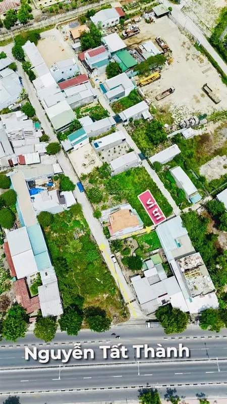 Bán đất gần trục nguyễn tất thành, 1 tỷ 550, 116m2, khánh hòa giá tốt. gần đường nguyễn khắc diện