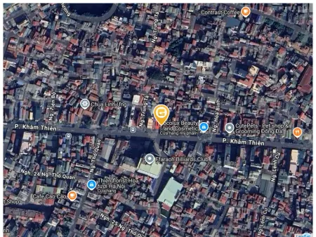 Bán nhà Mặt phố Khâm Thiên 53m² ngang 3.6m giá 26 tỷ Phường Văn Miếu - Quốc Tử Giám (LH: zalo 0862299066)