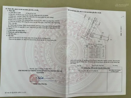 Chính chủ bán đất sổ đỏ đường nguyễn văn ràng, phước lộc nhà bè giá 48tr/m(phạm hùng nối dài