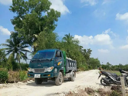 Bán 1100m2 full thổ cư (24x43m), view kênh, cách ĐT816 chỉ 1km, Thạnh Hoà, Bến Lức, Long An