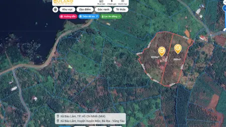 Gần 2ha cách đấp sông ray 500m có150 thổ cư, đất đang trồng tiêu,giá 5ty6 còn thương lượng