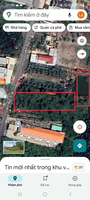 Đất cây lâu năm tại xã hiệp phước hồ chí minh