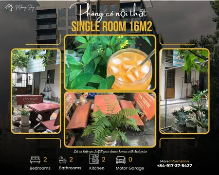 𝐏𝐡𝐨̀𝐧𝐠 𝐭𝐫𝐨̣ 𝐤𝐨 𝐠𝐚́𝐜, sân vườn rộng gần hồ Xán Thổi (full nội thất) 3,2tr/th