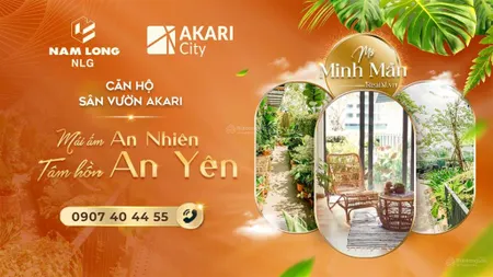 Bán ngộp căn hộ 61m2 akari nhật bản, nam long võ văn kiệt, sổ hồng riêng chính chủ, nh cho vay 5.5%