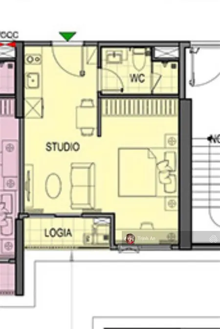 Căn hộ be109, 33m2 studio giá chỉ 2.28 tỷ vị trí đẹp, cơ hội đầu tư tuyệt vời