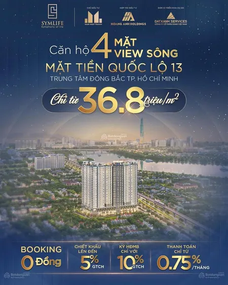 Mở bán f0 symlife giá gốc cđt, mua lời ngay | ưu đãi vàng + ck 5%