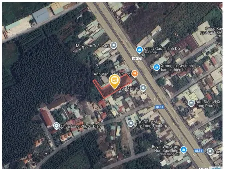 Bán đất 1450m² ngang 20m giá 8 tỷ Xã Long Phước