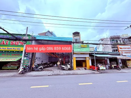 Bán nhà 1Trệt lủng Mặt tiền Lê Văn Thọ Gò Vấp