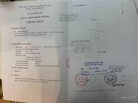 Bán lô đất đường d1 man thiện, hiệp phú, q9