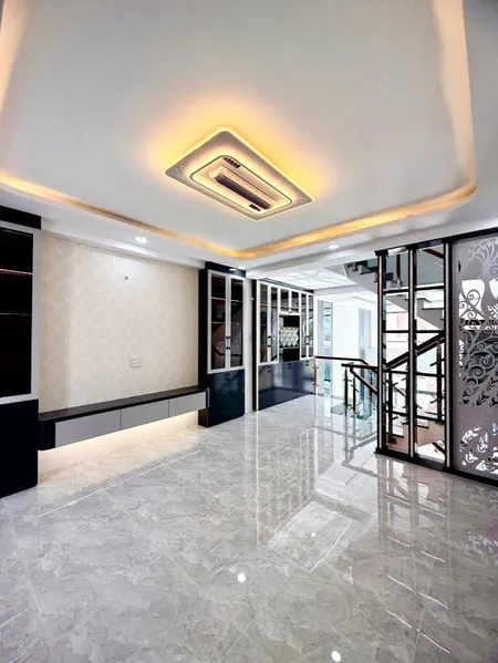 Kinh Dương Vương (hẻm 8m); 5 tầng; 4PN; nội thất cao cấp xem nhà thích ngay; hỗ trợ vay