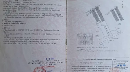 Bán nhà 400m2m²thổ cư 200m ngang 12m giá 20.1 tỷ Phường Bình Chiểu giá rẻ