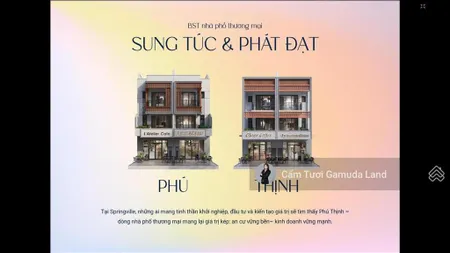 (sale cđt) còn căn shophouse spring ville, 90m2 10,3 tỷ
