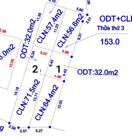 Bán đất 160,9m² ngang 5,5m giá 370 triệu Xã Kép