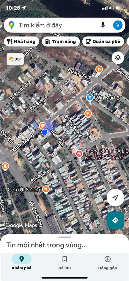 Mặt tiền minh mạng hoà quý ngũ hành sơn 100m2, vị trí kinh doanh buôn bán sầm uất văn minh