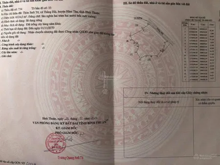 6224m2 đất 70m mặt tiền đường nhựa 15m vào khu công nghiệp ngay khu dân cư quy hoạch đất ở