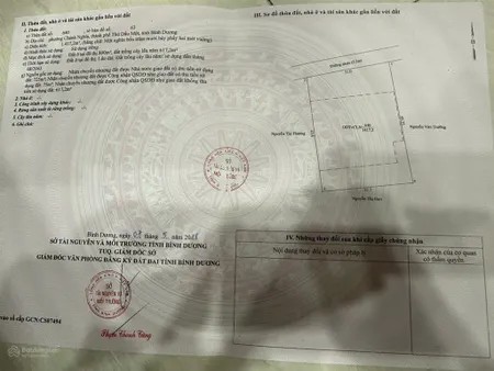 Bán đất mặt tiền đường nhựa 5.5m, gần chợ bình dương vị trí đẹp, tiềm năng phát triển cao
