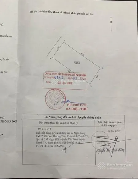 Bán đất 2 mặt tiền trung tâm tứ hiệp thanh trì. 109m2 giá 260tr/m2. ô tô tránh, vỉa hè, mt rộng