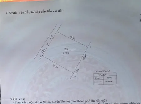 Chính chủ cần bán đất đội 1 xã tự nhiên cũ tách bán diện tích 200m2 mt 10m