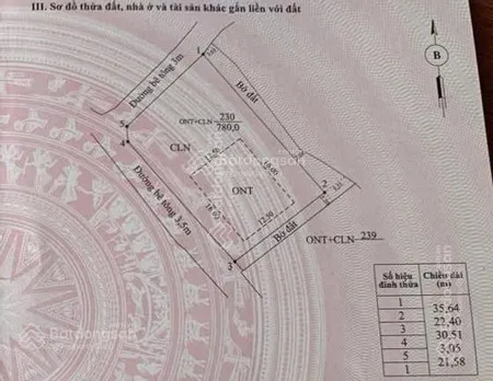 Bán đất 770m2 tại xã tam thăng, tam kỳ, quảng nam, giá 2 tỷ