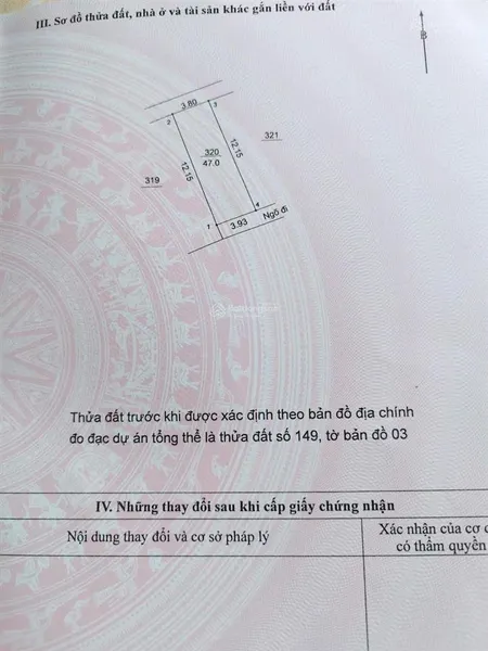 Mảnh đất nhỏ siêu hiếm tại an khánh giá phủ lý 0977 327 ***