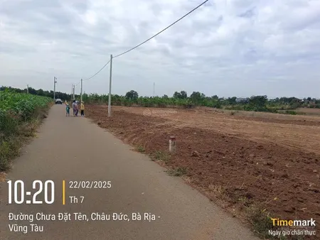 Chỉ tầm 500 triệu sở hữu lô đẹp dt 5x37m 180m2 có 80m2 thổ cư đá bạc châu đức hcm