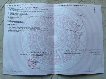 Bán lô lk721 đấu giá xa mạc mê linh 95m2 dân đông sầm uất kinh doanh tốt, giá thu về 47tr/m2
